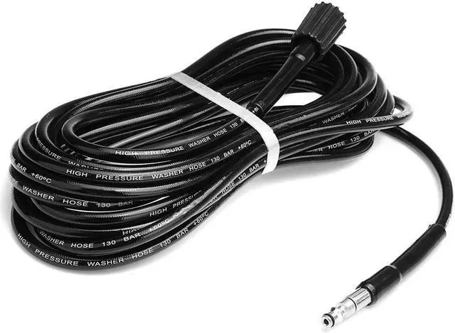 Main image of 6M High Pressure Washer Hose Black 130Bar Washing Machine Car Wash For VAX - OEM