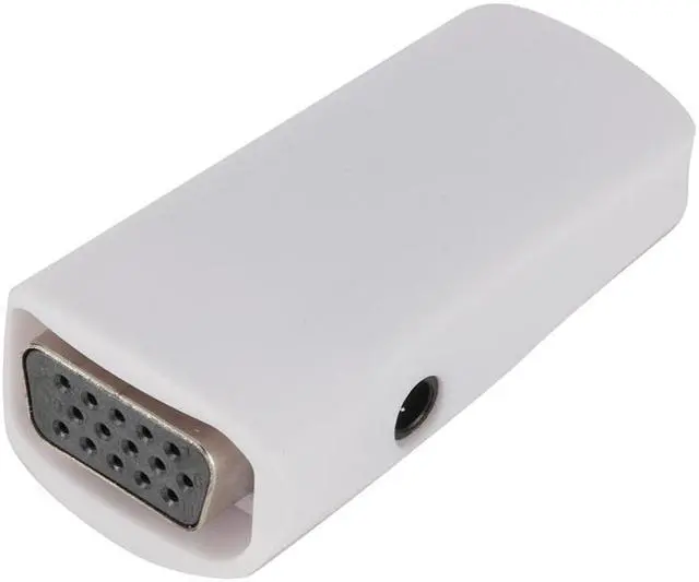 Alt view image 7 of 7 - FHD 1080P HDMI Female to VGA Female Mini Adapter with Audio Cable HDMI to VGA Converter for PC Laptop Computer Display Projector Black