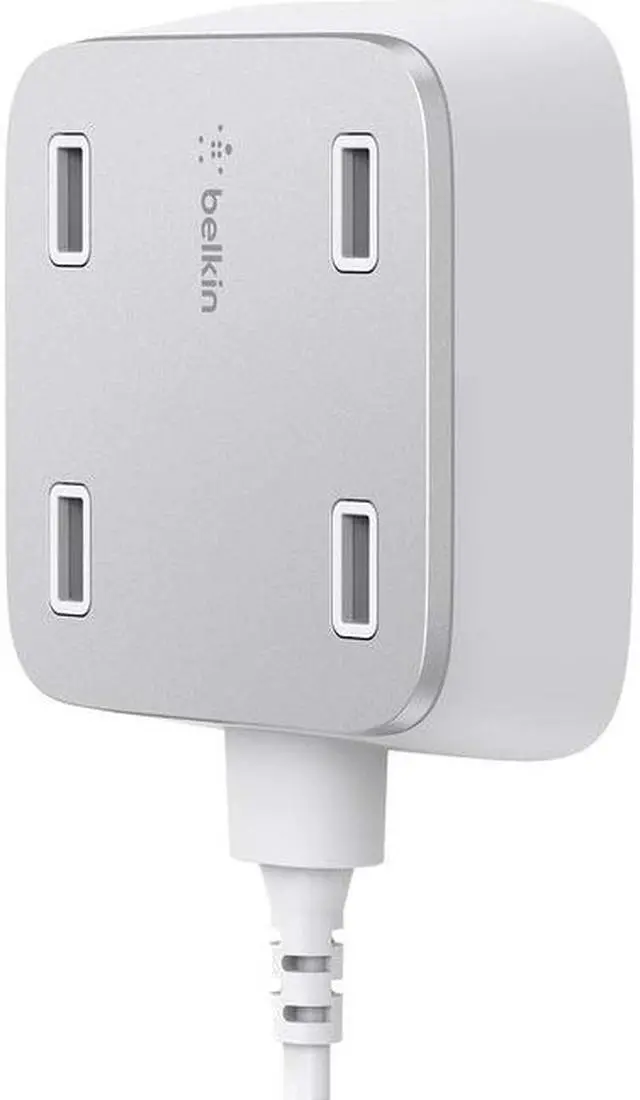 Alt view image 9 of 13 - Belkin Family RockStar 4-Port USB Charger