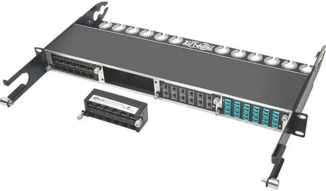 Alt view image 13 of 20 - Tripp Lite Cat6a Pass-Through Cassette - (x12) RJ45 (N484-12RJ)