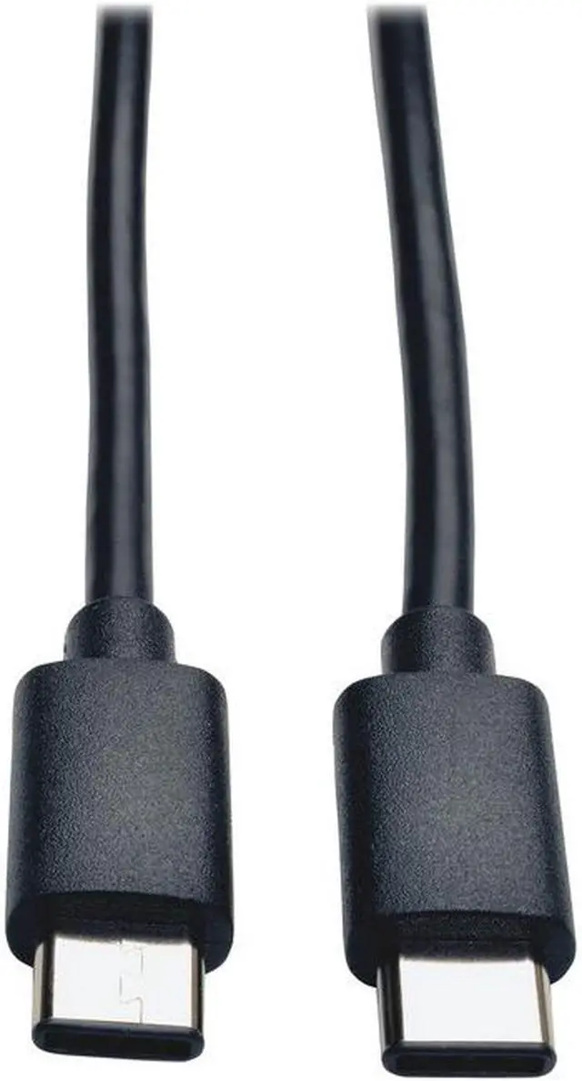 Alt view image 5 of 10 - Tripp Lite USB 2.0 Hi-Speed Cable, USB Type-C (USB-C) to USB Type-C M/M, 6-ft. Length