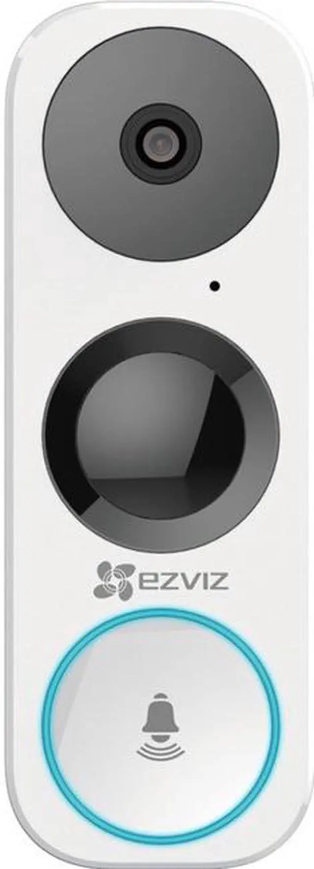Alt view image 15 of 20 - EZVIZ EZDB11B3 Smart Video Doorbell, Wi-Fi Connected, 180 degree Vertical FOV