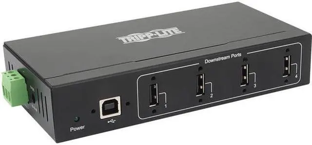 Main image of USB 20 HUB INDUSTRIAL 4PORT 15KV ESD