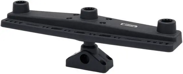 Alt view image 4 of 9 - Scotty 257 Triple Rod Holder Mount - Board only