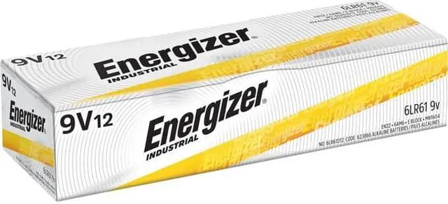 Alt view image 4 of 12 - ENERGIZER-BATTERIES EN22 12PK ENERGIZER 9V INDUSTRIAL