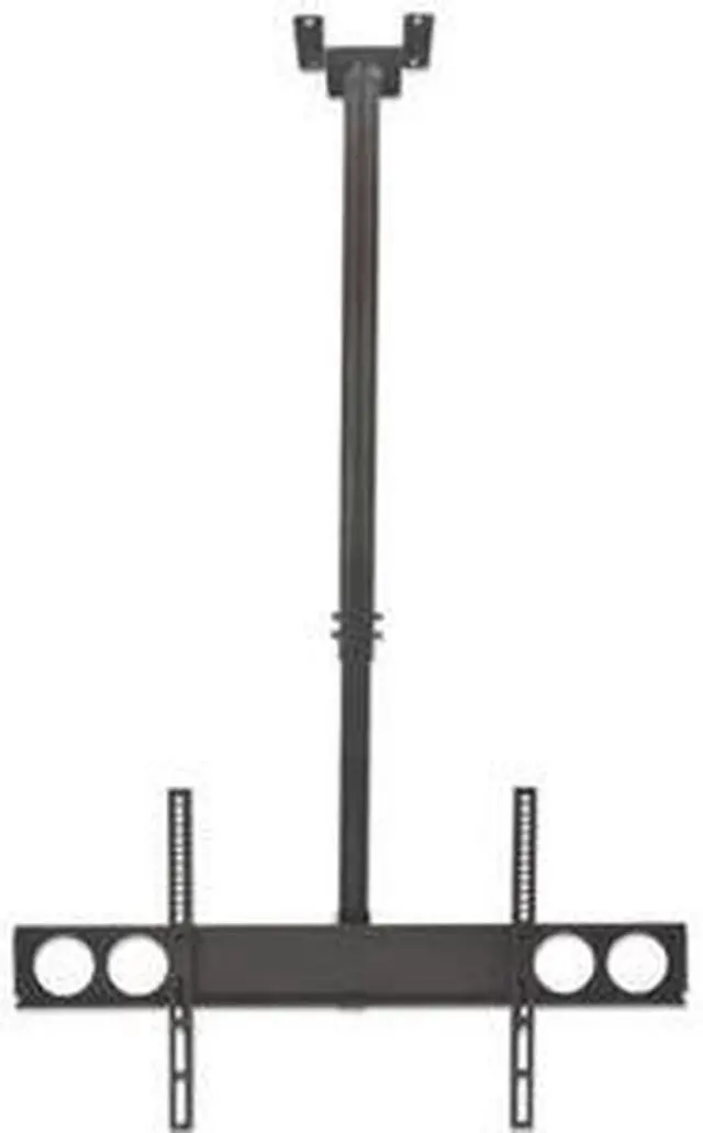 Alt view image 2 of 7 - Manhattan Flat-Panel Tv Ceiling Mount For One Display From 37"-70" And Up To 110 Lbs
