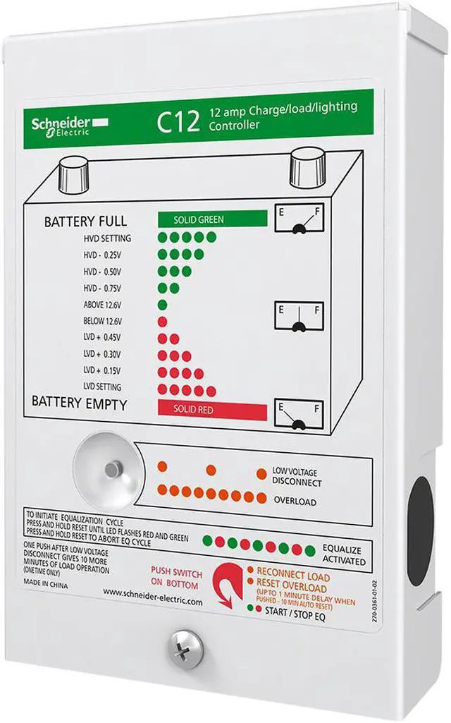 Main image of Xantrex C-Series Solar Charge Controller - 12 Amps