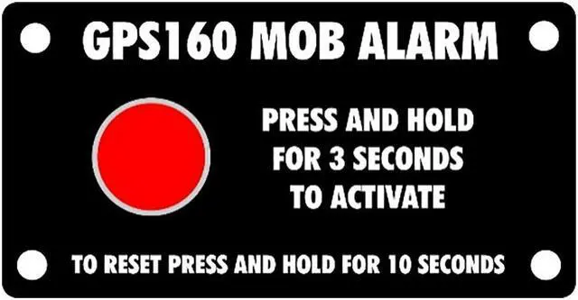 Alt view image 3 of 9 - Digital Yacht Waterproof MOB Switch Panel f/GPS160