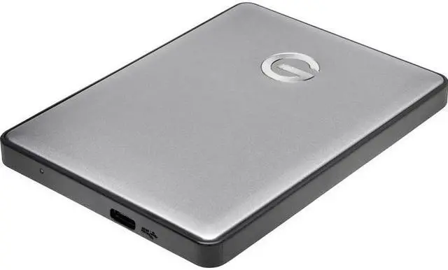 Alt view image 12 of 12 - G-Technology 2TB G-DRIVE mobile USB-C Portable External Hard Drive, USB 3.1 Gen 1, Space Gray (0G10317)