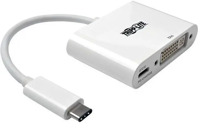 Alt view image 2 of 2 - Tripp Lite U444-06N-D-C USB C to Dvi External Video Adapter with USB-C Pd Charging