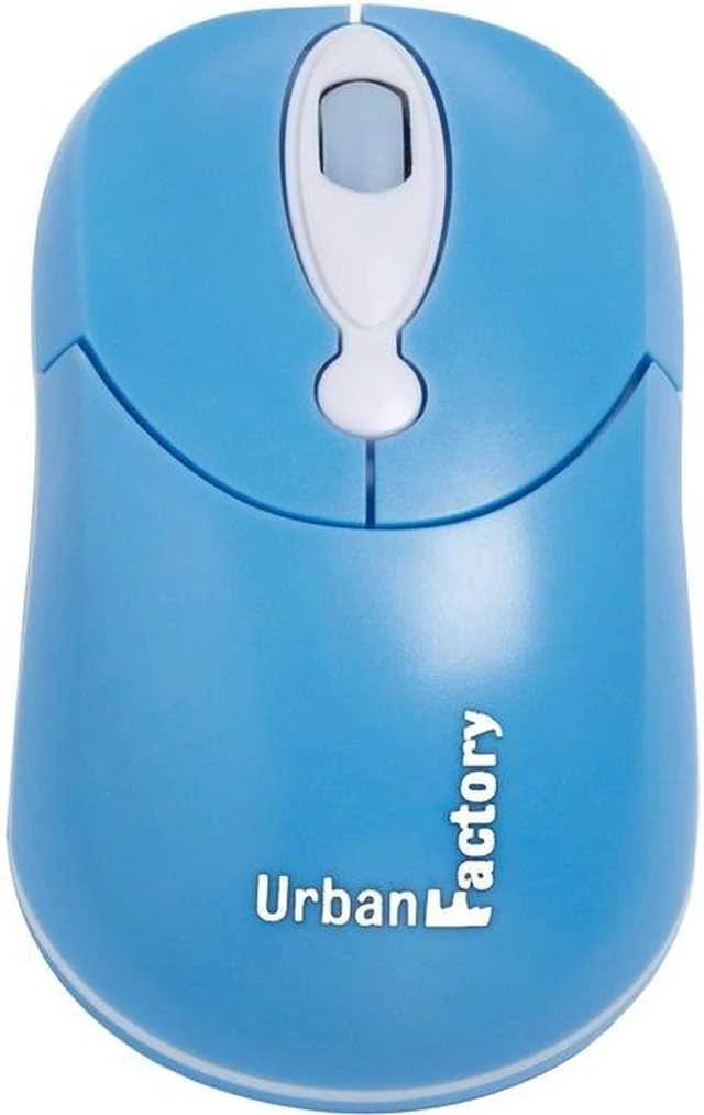 Alt view image 4 of 5 - Urban Factory Crazy Mouse Wired Optical USB Blue