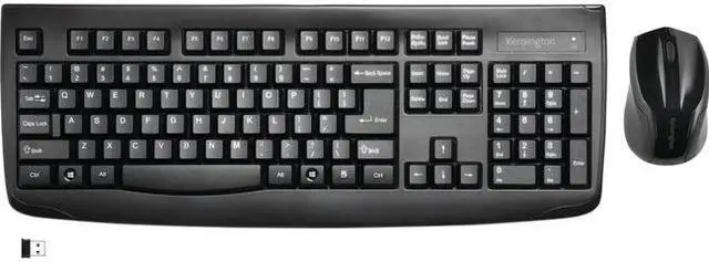 Alt view image 7 of 20 - Kensington K75231US Black USB RF Wireless Standard Keyboard