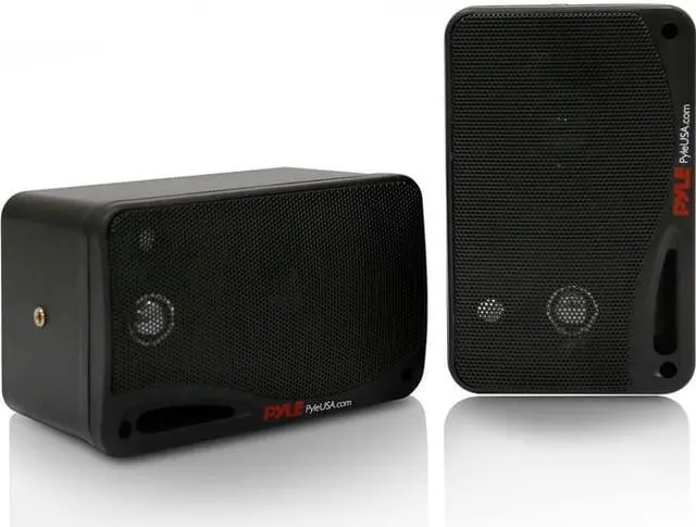 Alt view image 17 of 20 - Pyle PDWR42BBT 3.5 in. 200W Bluetooth Home Speakers