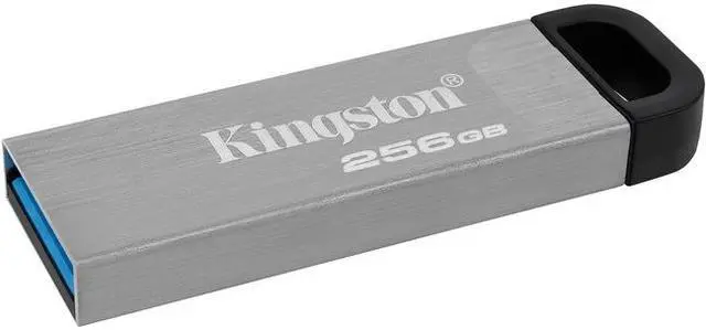 Alt view image 5 of 20 - Kingston 256GB DataTraveler Kyson USB 3.2 Gen 1 Metal Flash Drive (DTKN/256GB)