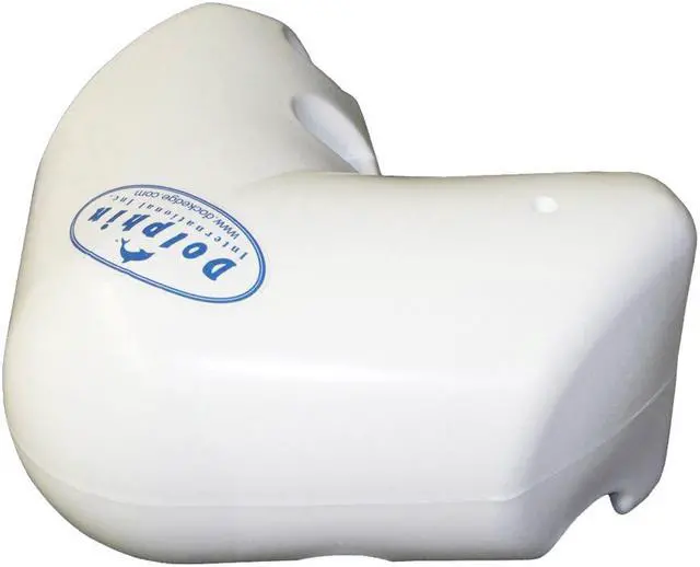 Main image of Dock Edge Dolphin Dockside Bumper 12 x 12 Corner-White - 1064-W-F