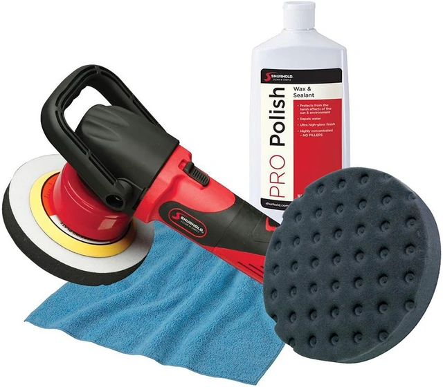 Alt view image 4 of 7 - SHURHOLD DUAL ACTION POLISHER START KIT W/ POLISH PAD TOWEL