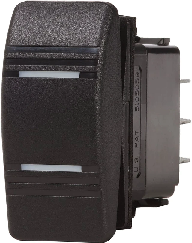 Alt view image 2 of 4 - Blue Sea Water Resistant Contura Switch-Black - 8286