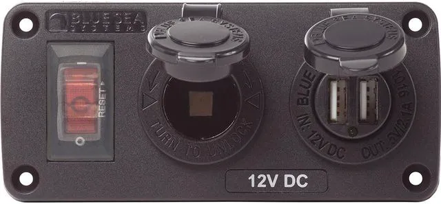 Alt view image 2 of 6 - Exterior Panel, 12VDC Socket & USB