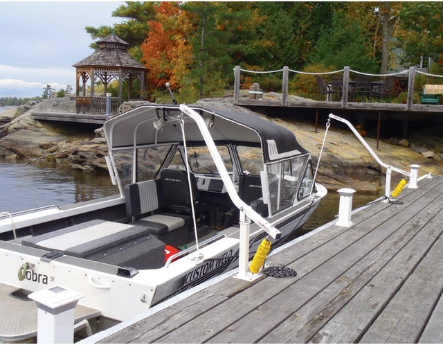 Alt view image 9 of 10 - Dock Edge Wake Watchers Mooring System