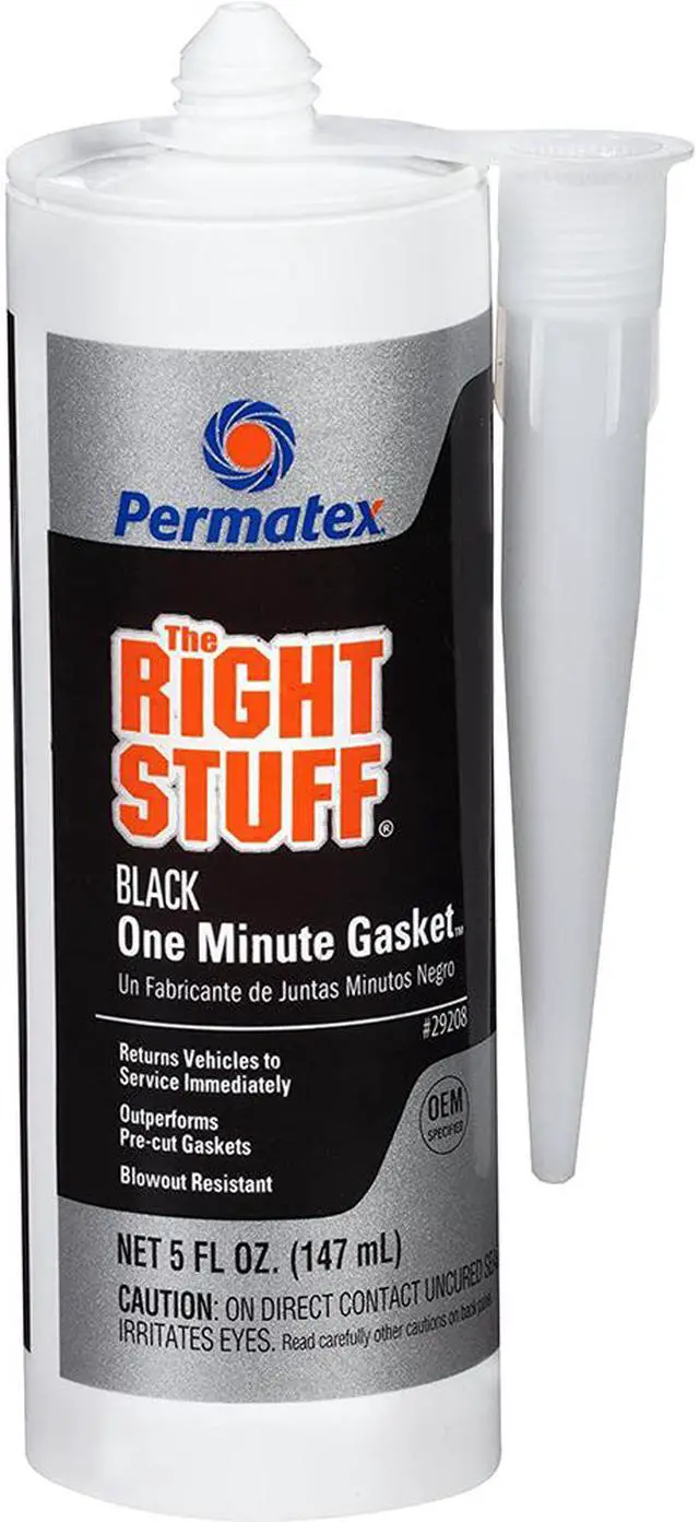 Alt view image 3 of 7 - Permatex 230-29208 The Right Stuff Instantrubber Gasket Maker 5 Oz
