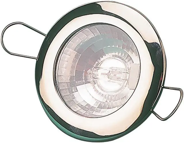 Alt view image 2 of 6 - Sea-Dog LED Overhead Light 2-7/16" - Brushed Finish - 60 Lumens - Clear Lens - Stamped 304 Stainless Steel