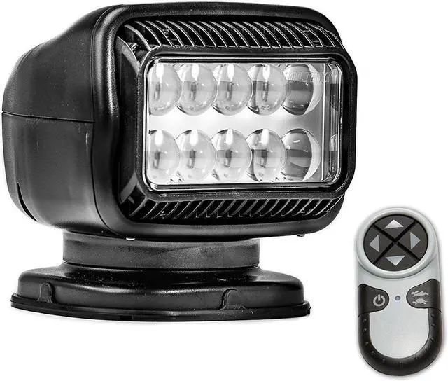 Main image of Golight Radioray Gt Series Permanent Mount - Black Led - Wireless Handheld Remote