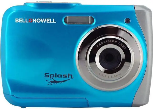 Alt view image 7 of 11 - Bell+Howell Splash WP7 12 MP Waterproof Digital Camera Blue