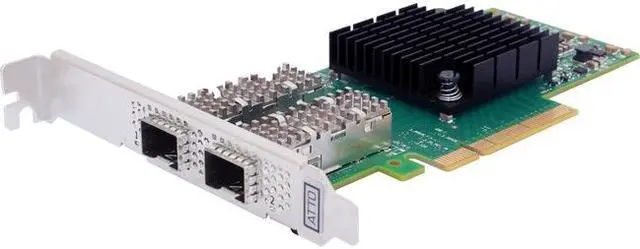 Alt view image 3 of 8 - ATTO 25Gigabit Ethernet Card FFRMN322000