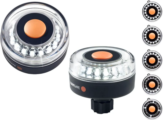 Main image of Navisafe Navilight All-White 5 Mode 360° 2Nm W/Railblaza Base