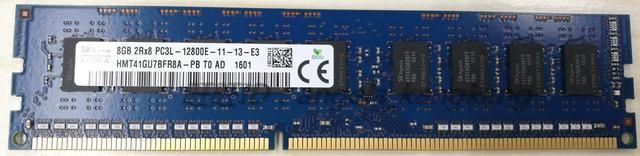 SK Hynix HMT41GU7BFR8A-PB DDR3 1600 8GB 2RX8 PC3L-12800E-11-13-E3