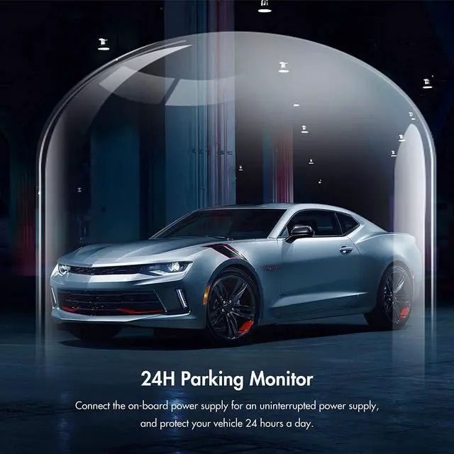 Alt view image 5 of 5 - F7N Dash Cam Hardwire Kit USB C Port, Dashboard Camera Car Charger Cable Kit 12V- 24V to 5V w/Fuse Kit, Low Voltage Protection for Dash Cam Double-4 Fuses