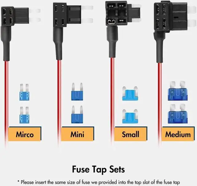Alt view image 2 of 6 - USB C Hardwire Kit for G840S/G930/G910/G850/G900/840H Mirror Dash Cam, not Suitable for 890, Parking Monitor with Multiple Size connectors