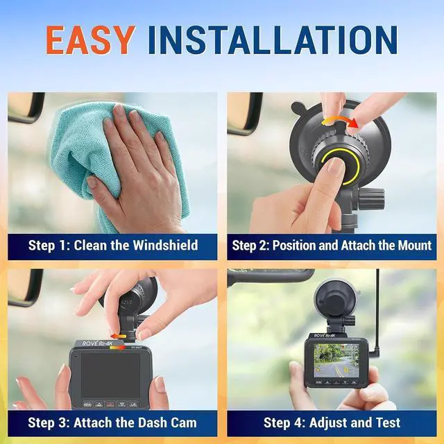 Alt view image 5 of 6 - Suction Cup Mount for R2-4K and R2-4K PRO Dash Cam Model