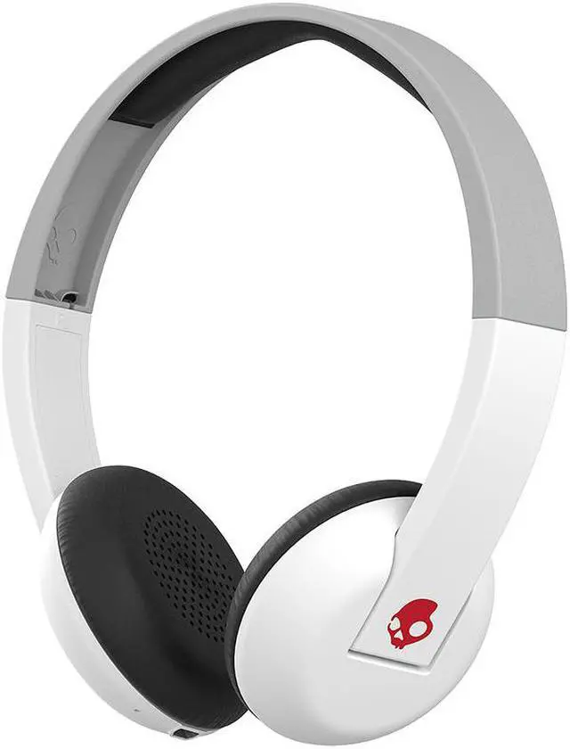 Alt view image 5 of 8 - Skullcandy White/Gray/Ged S5URHW-457 Uproar Wireless Headphone