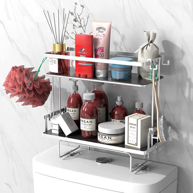 Two Tier Bath Organizer with Dividers