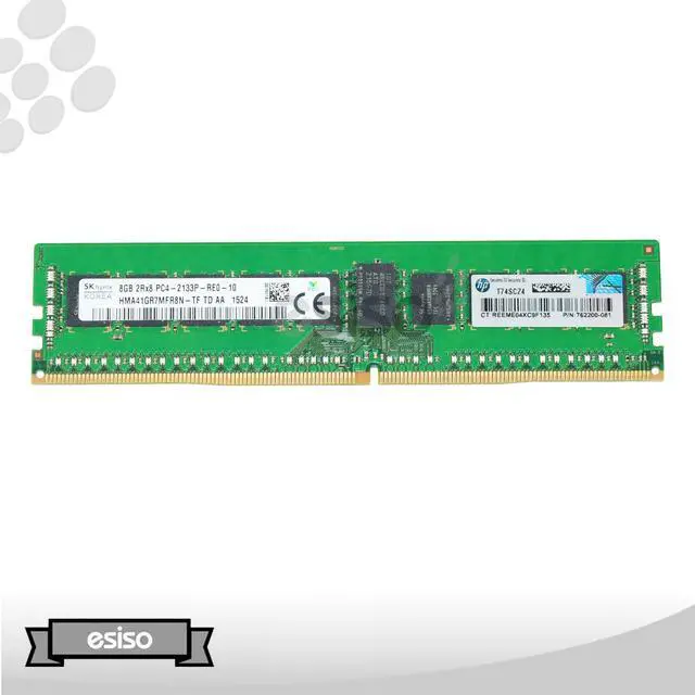 Alt view image 3 of 4 - HPE 762200-081 8GB DDR4 SDRAM Memory Module