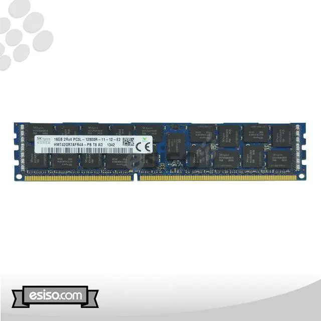 Alt view image 2 of 2 - HMT42GR7AFR4A-PB HYNIX 16GB 2RX4 PC3L-12800R DDR3 1600 ECC REGISTERED MEMORY