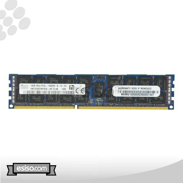 Alt view image 2 of 7 - Hynix HMT42GR7MFR4A-H9 16GB DDR3 SDRAM Memory Module