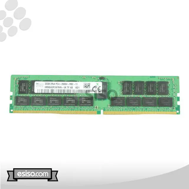 Alt view image 4 of 4 - SK Hynix - HMA84GR7AFR4N-VK - SK hynix DDR4-2666 32GB/2Gx4 ECC/REG CL19 Server Memory