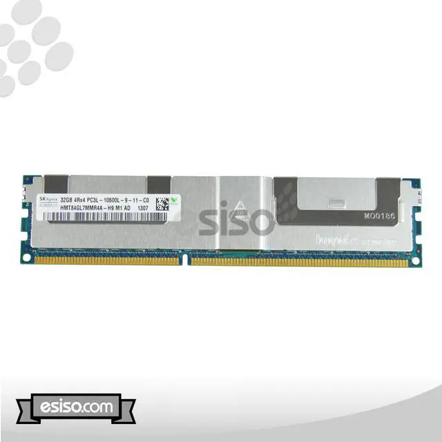 Alt view image 3 of 3 - HYNIXHynix Hmt84Gl7Mmr4A-H9 Hynix   32Gb (1X32Gb) Pc3L10600 1333Mhz Ecc Registered 1.35V   4Rx4 Ddr3 Sdram 240Pin Lrdimm Memory Module For Server