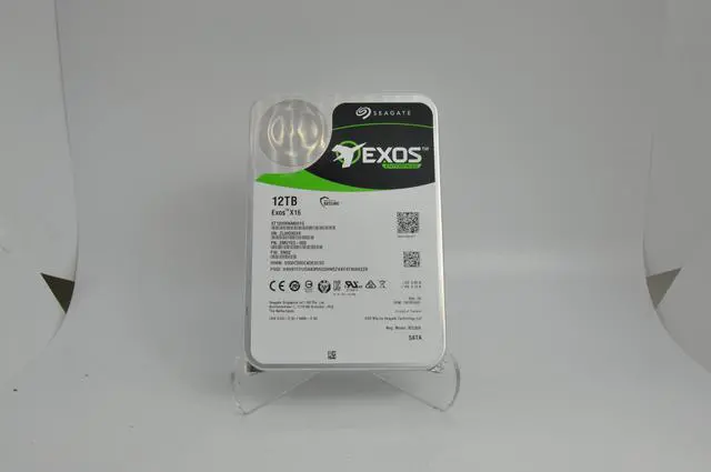 Alt view image 8 of 20 - Seagate Exos 12TB Enterprise HDD SATA 6Gb/s 512e/4Kn 7200 RPM 256MB Cache 3.5" Internal Hard Drive ST12000NM001G