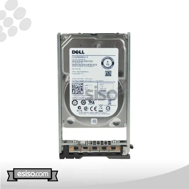 Alt view image 3 of 3 - DELL WF12F ENTERPRISE 1TB 7.2K 64MB 6GBPS SATA 2.5'' HARD DRIVE ST91000640NS