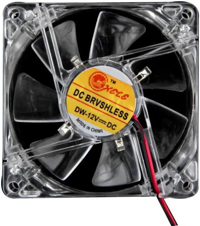 Alt view image 2 of 5 - rgb cooling fan Colorful LED Light Neon Clear 80mm PC Computer Case Cooling Fan Mod for Radiator dropshipping