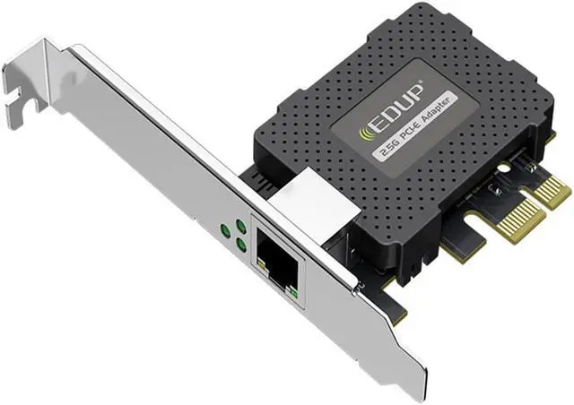 Main image of 2.5Gbps PCI Express Network Adapter, 2500/1000/100Mbps PCI Express Gigabit Ethernet Card RJ45 LAN Controller Support Windows Server/Windows