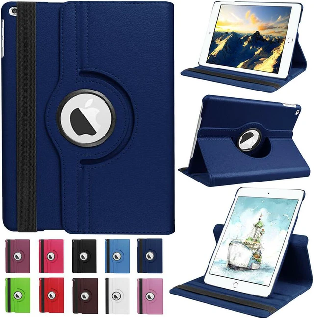 Main image of For Apple iPad 7th Gen 10.2 2019 Tablet 360 Rotating PU Leather Stand Case Cover