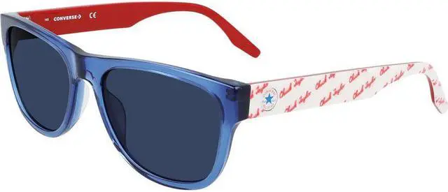 Alt view image 2 of 4 - CONVERSE-CV500S ALL STAR 430 Rectangle Sunglasses Crystal Rush Blue Dark Blue Solid
