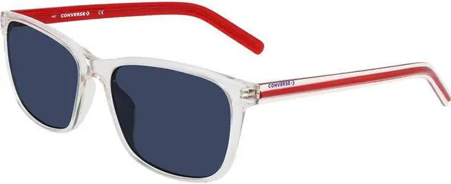 Alt view image 2 of 4 - CONVERSE-CV506S CHUCK 102 Rectangle Sunglasses Crystal Egret Dark Blue Solid