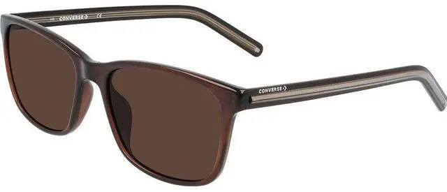 Alt view image 2 of 4 - CONVERSE-CV506S CHUCK 201 Rectangle Sunglasses Crystal Dark Root Brown Solid