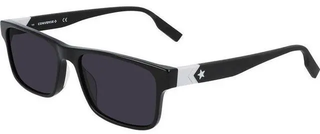 Alt view image 2 of 4 - CONVERSE-CV520S RISE UP 001 Rectangle Sunglasses Black Dark Gray Solid
