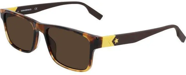 Alt view image 2 of 4 - CONVERSE-CV520S RISE UP 242 Rectangle Sunglasses Amber Tortoise Brown Solid